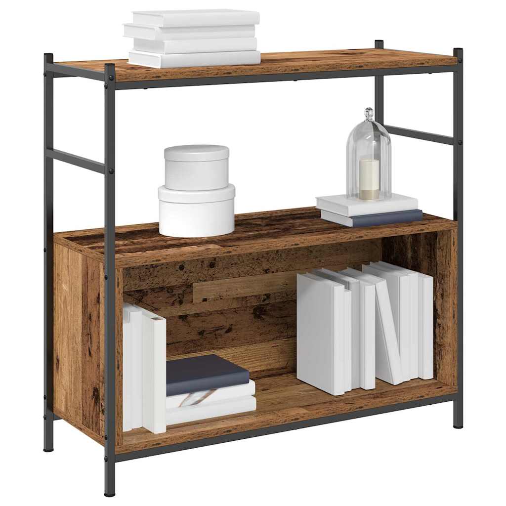 Hyllsystem Rökt ek 80 x 30 x 78,5 cm Konstruerat trä