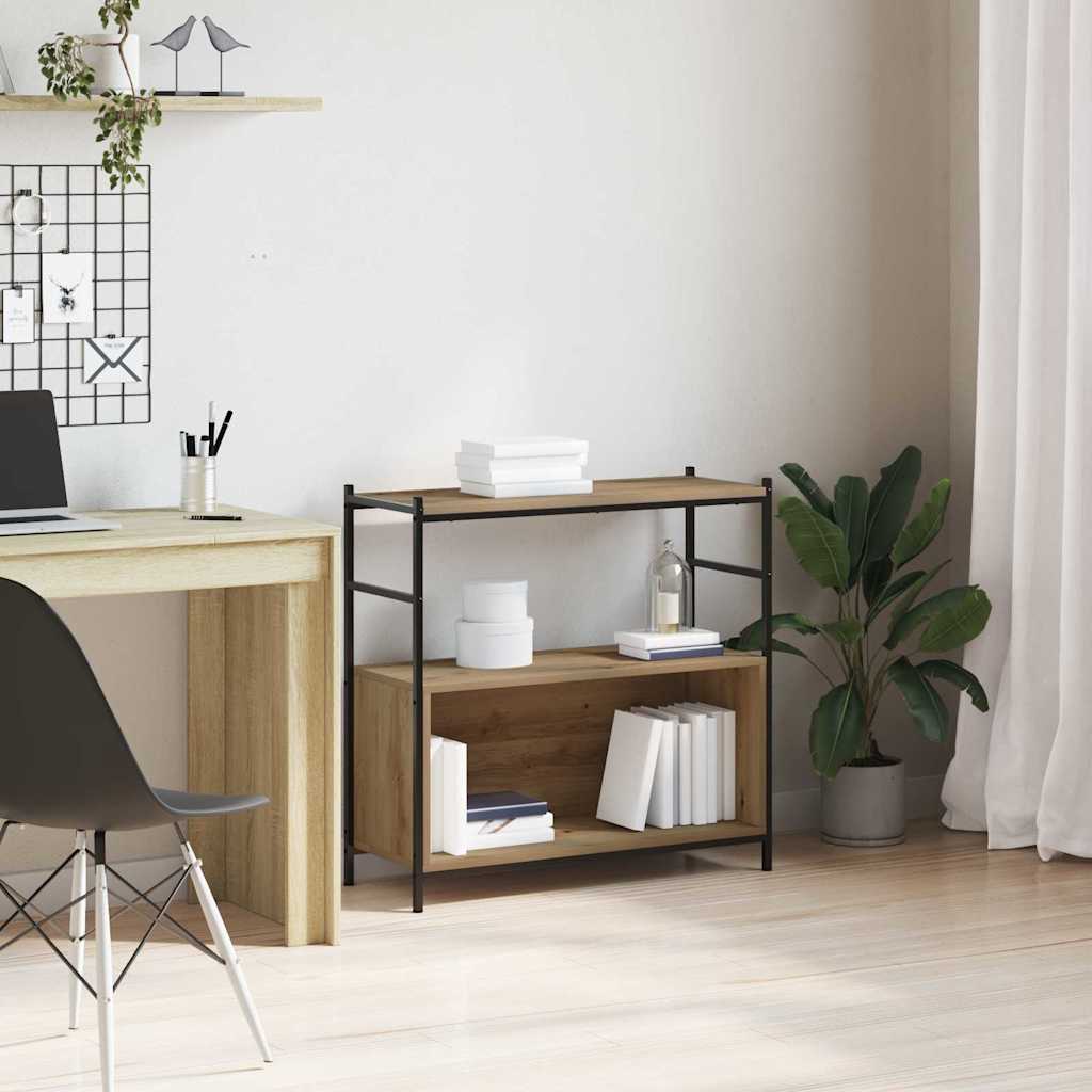 Hyllsystem 80 x 30 x 78,5 cm Konstruerat trä Artisan Ek
