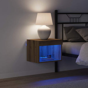 TV-bänkset 2 pcs Artisan Ek 40 x 30 x 30 cm Konstruerat trä