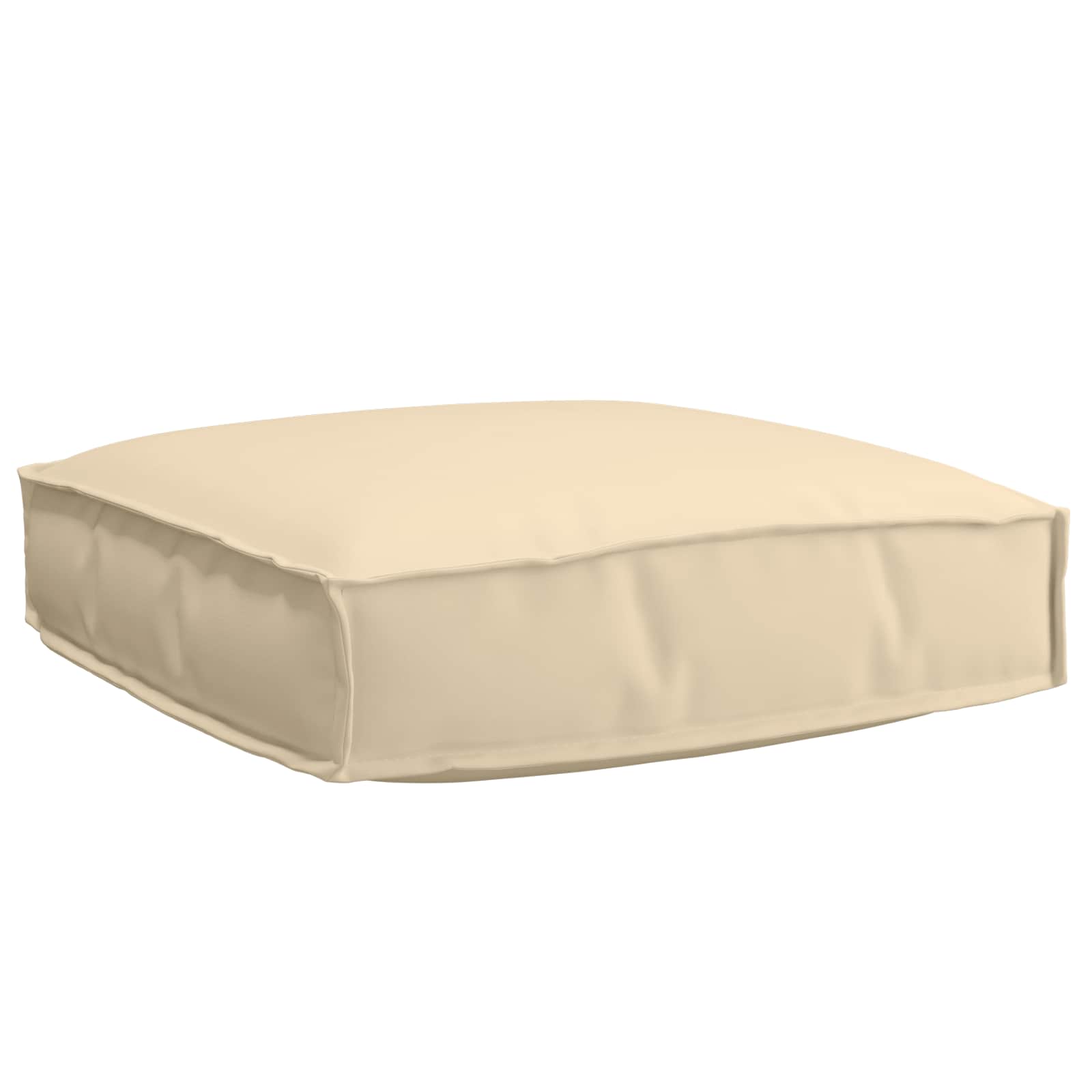 Kudde Oxford Tyg Beige 60 x 60 x 12 cm