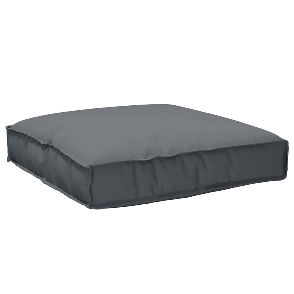 Kudde Oxford Tyg Antracit 80 x 80 x 12 cm