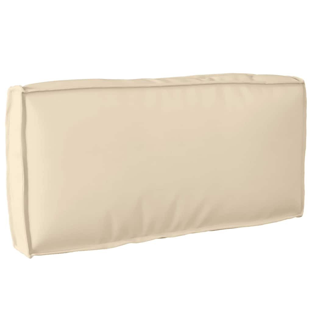 Kudde Oxford Tyg Beige 80 x 40 x 12 cm