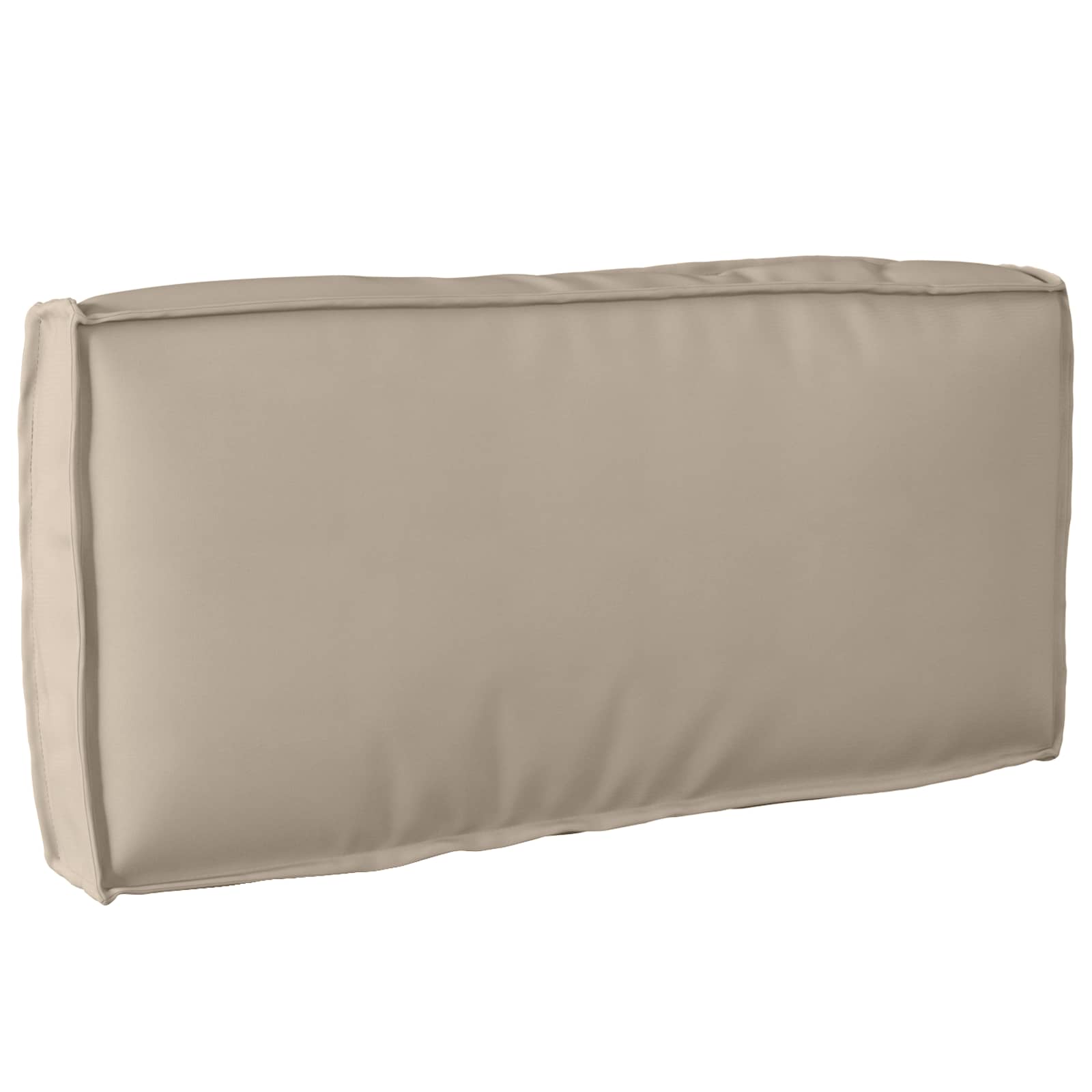 Kudde Oxford Tyg Taupe 80 x 40 x 12 cm