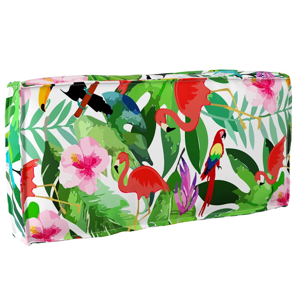 Kudde Oxford Tyg Flerfärgsdesign 80 x 40 x 12 cm