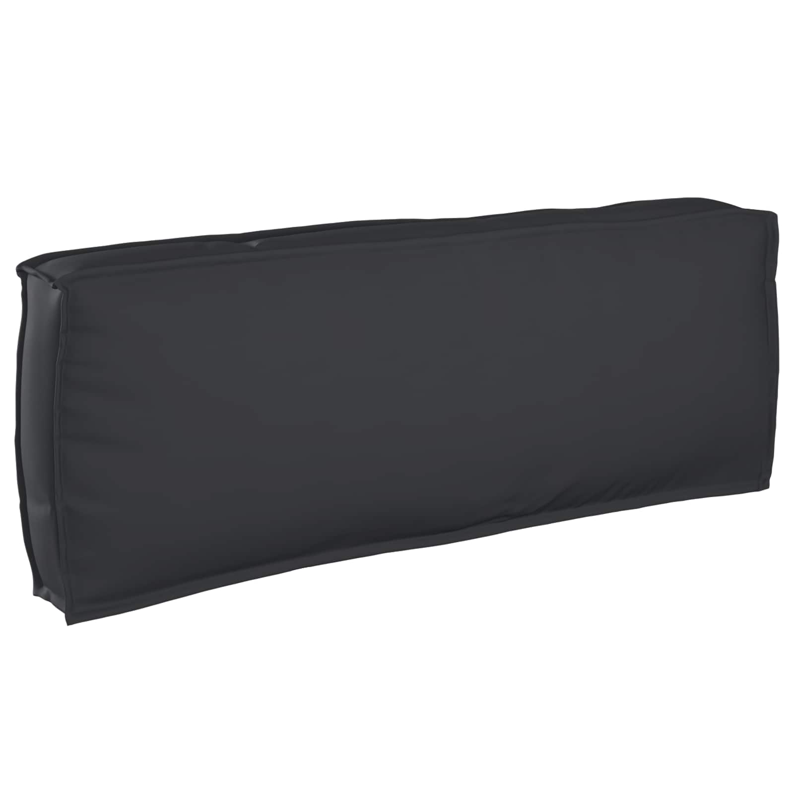 Kudde Oxford Tyg Svart 120 x 40 x 12 cm