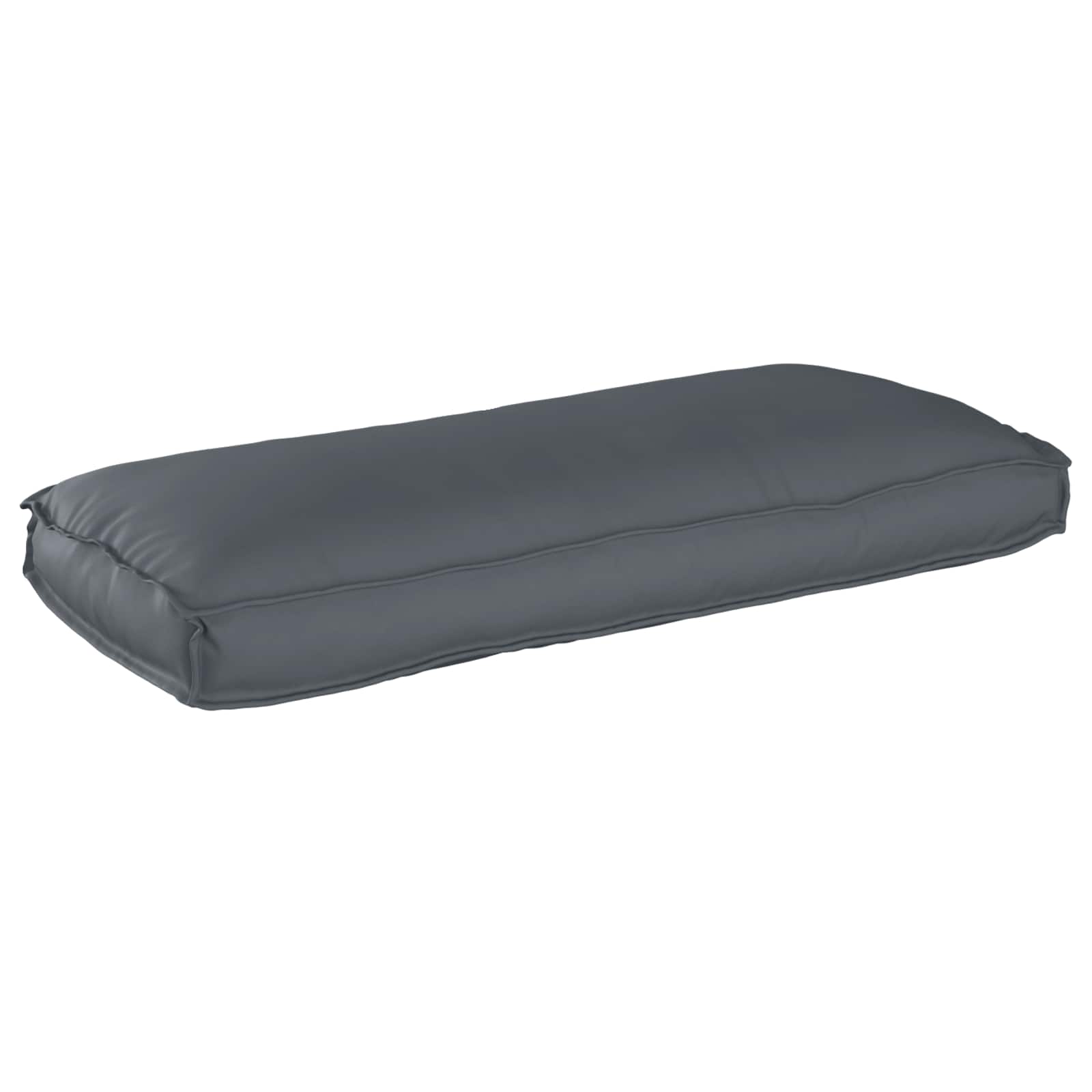 Kudde Oxford Tyg Antracit 120 x 50 x 12 cm