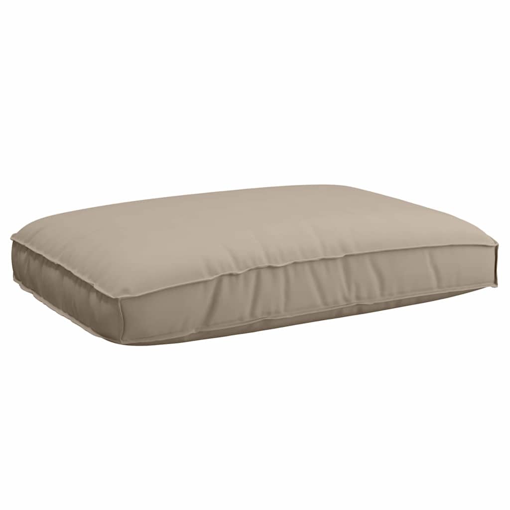Kudde Oxford Tyg Taupe 120 x 80 x 12 cm