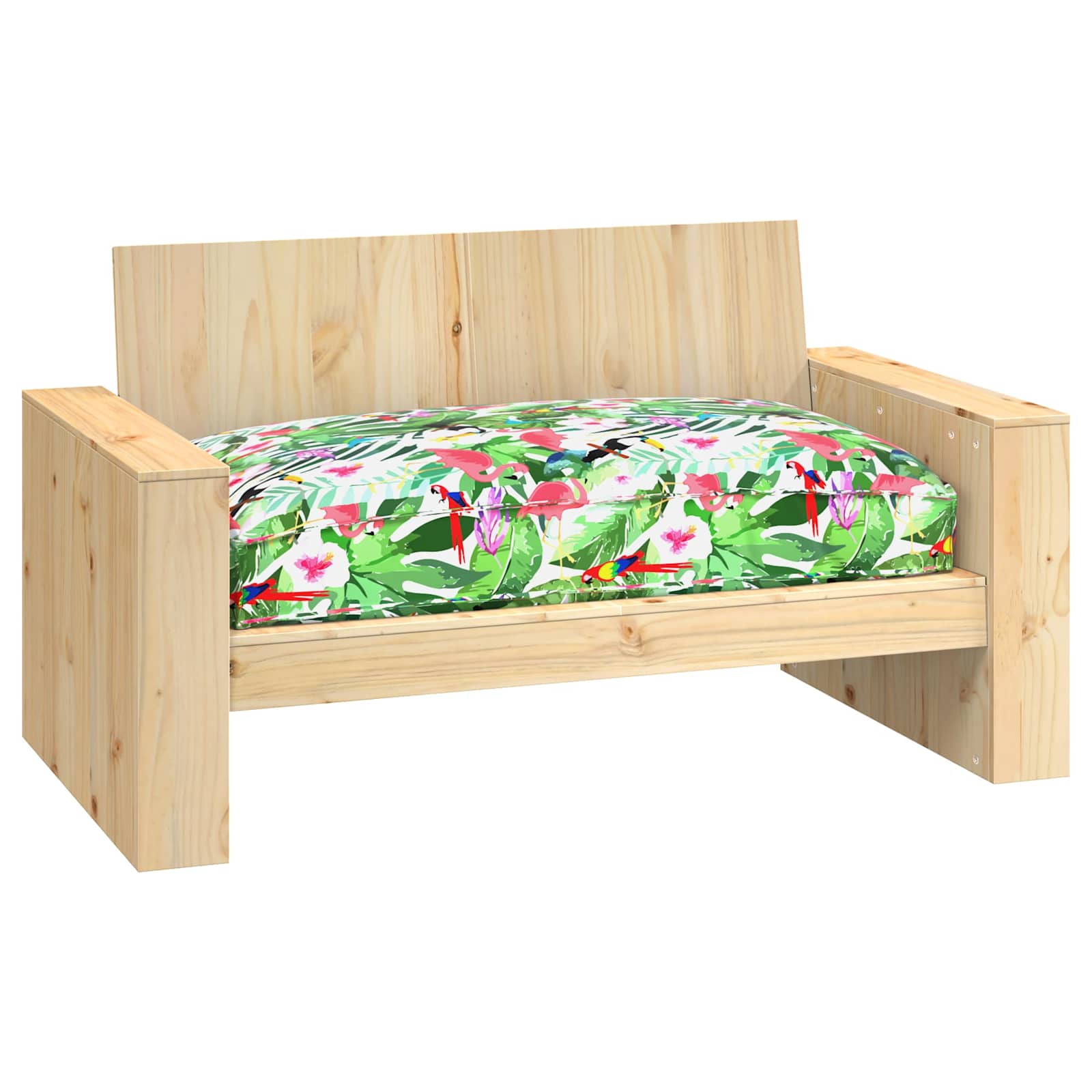 Kudde Oxford Tyg Flerfärgsdesign 120 x 80 x 12 cm