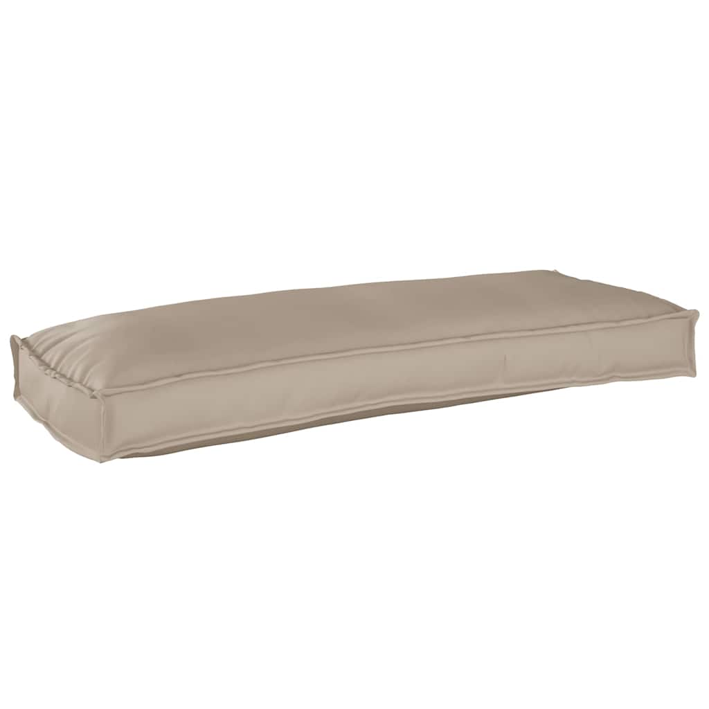 Kudde Taupe 100 x 40 x 8 cm Oxford Tyg