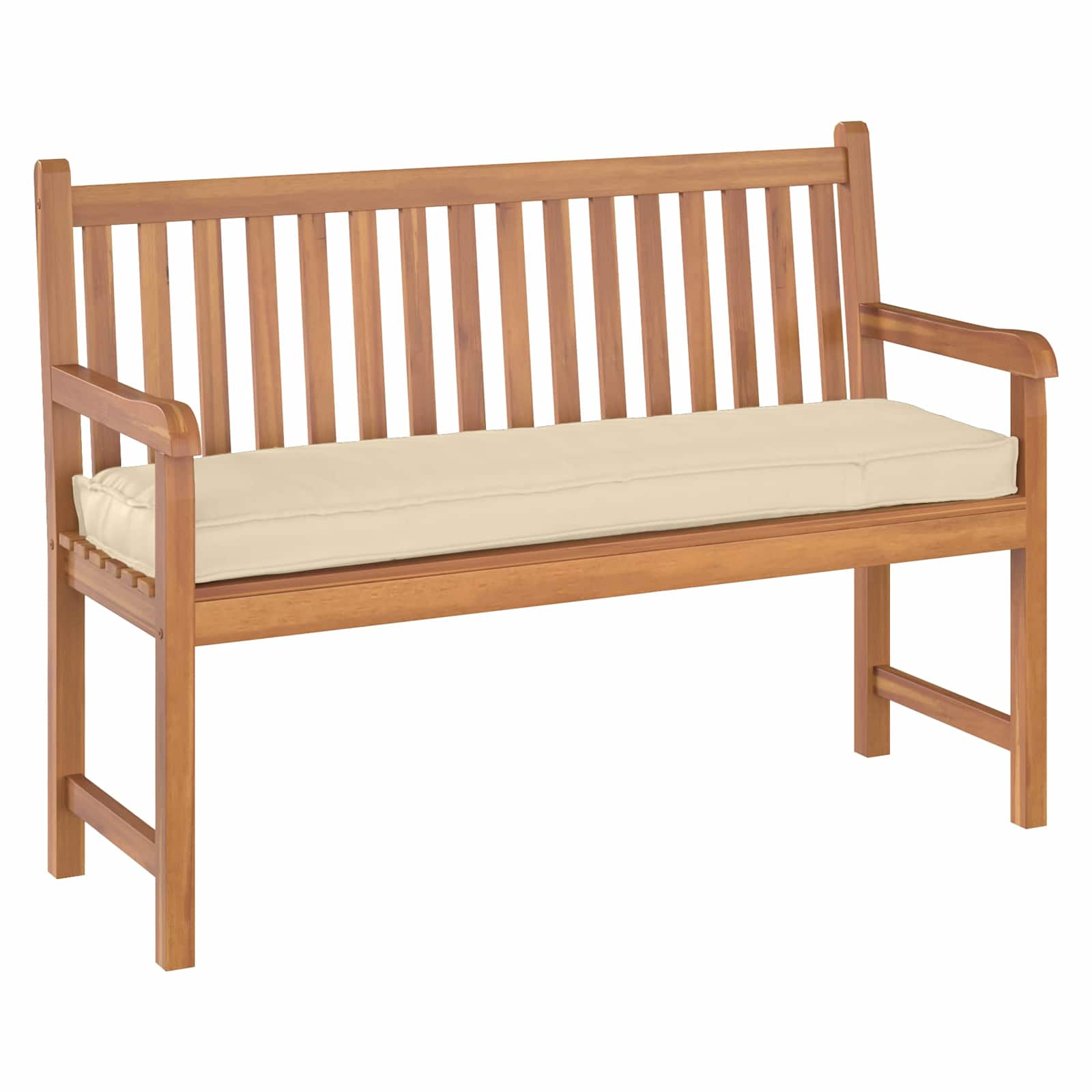 Kudde Beige 140 x 40 x 8 cm Oxford Tyg