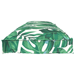 Kudde Löv Bladmönster 150 x 40 x 8 cm Oxford Tyg