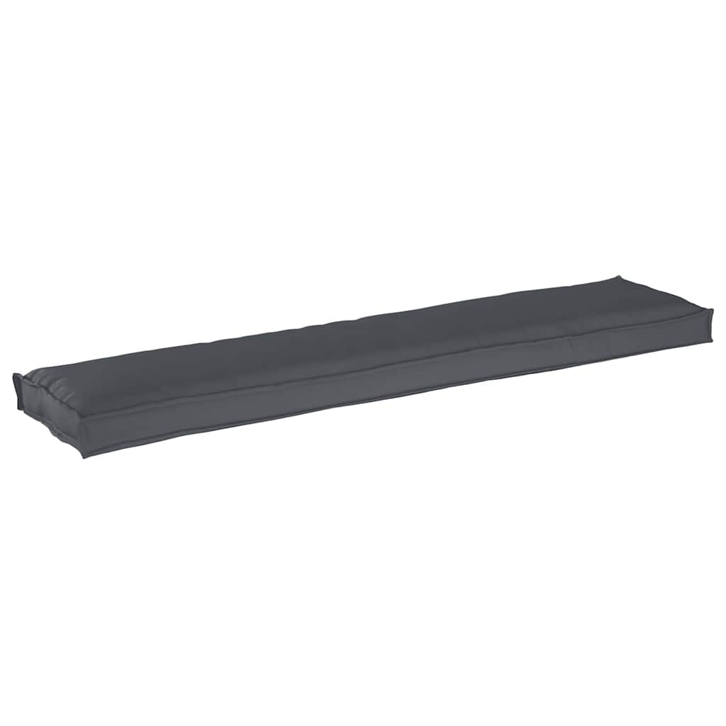 Pallkudde Antracit 180 x 40 x 8 cm Oxford Tyg