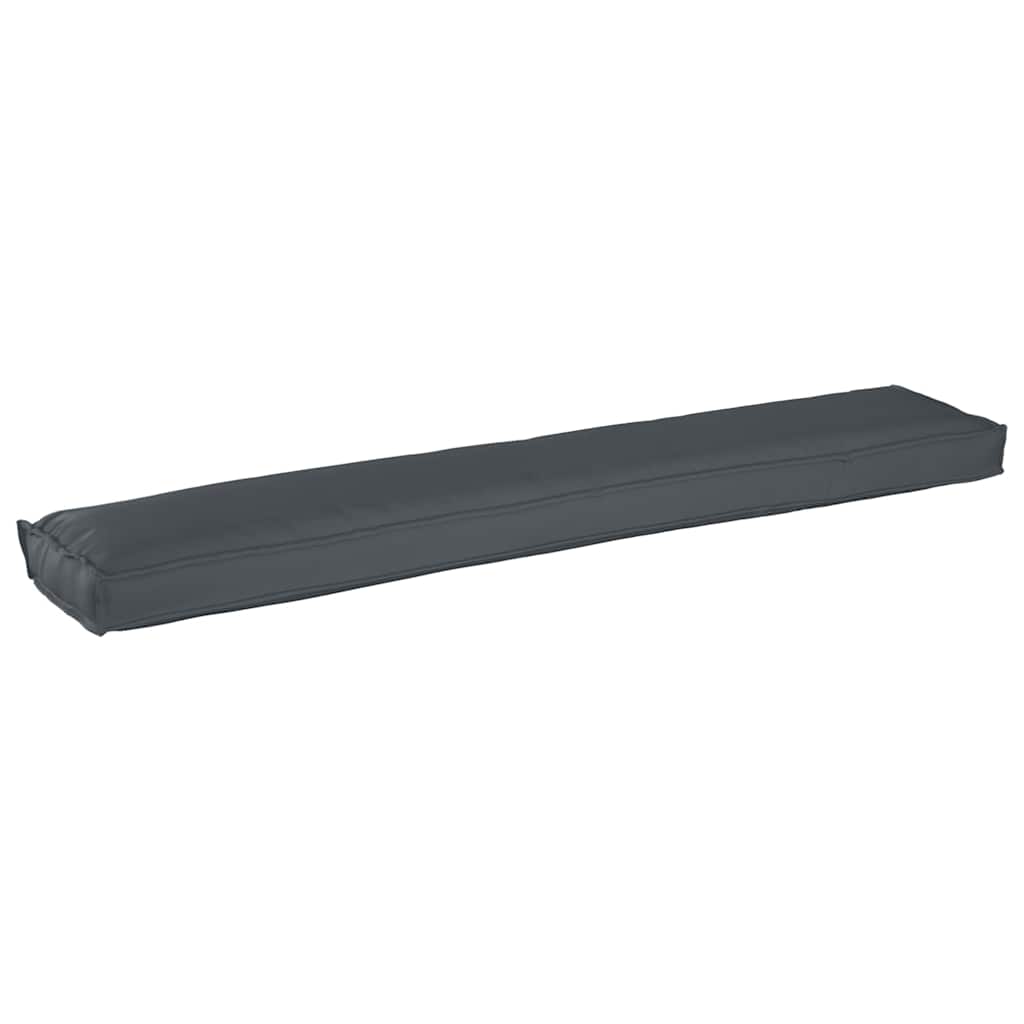 Pallkudde Antracit 200 x 40 x 8 cm Oxford Tyg