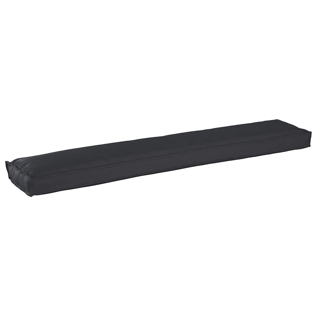 Pallkudde Svart 200 x 40 x 8 cm Oxford Tyg