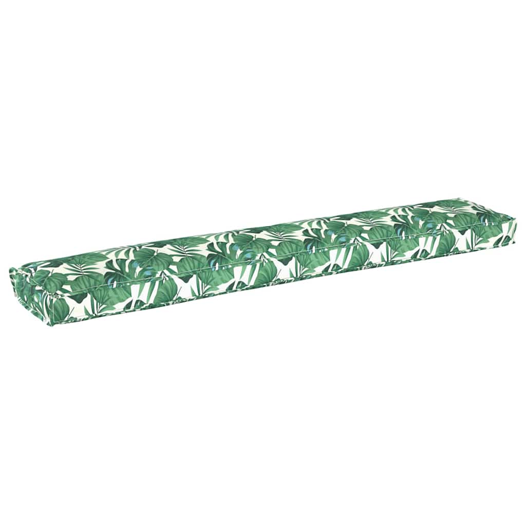 Pallkudde Blommor Bladmönster 200 x 40 x 8 cm Oxford Tyg