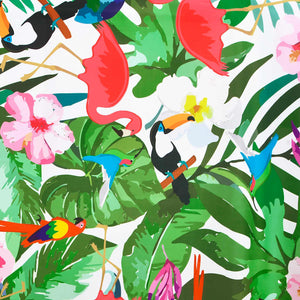 Pallkudde Blommor Tropisk djungel 200 x 40 x 8 cm Oxford Tyg