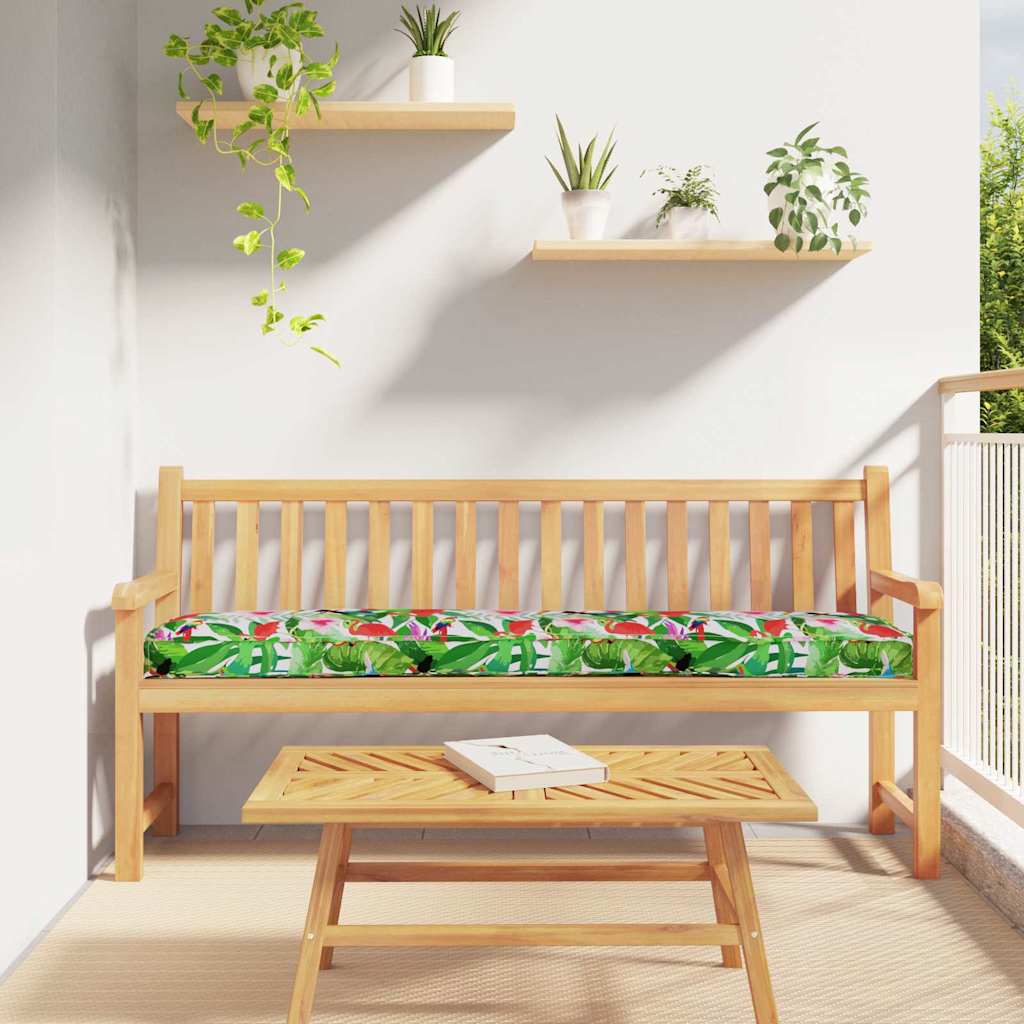 Pallkuddset 2 pcs Tropisk djungel 200 x 40 x 8 cm Oxford Tyg