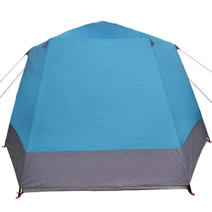 Campingtält Blå 420 x 420 x 227 cm Polyester