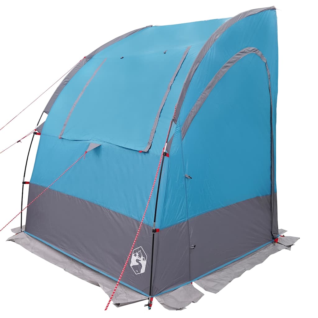 Baklucketält person 194 x 180 x 210 cm Blå taffeta