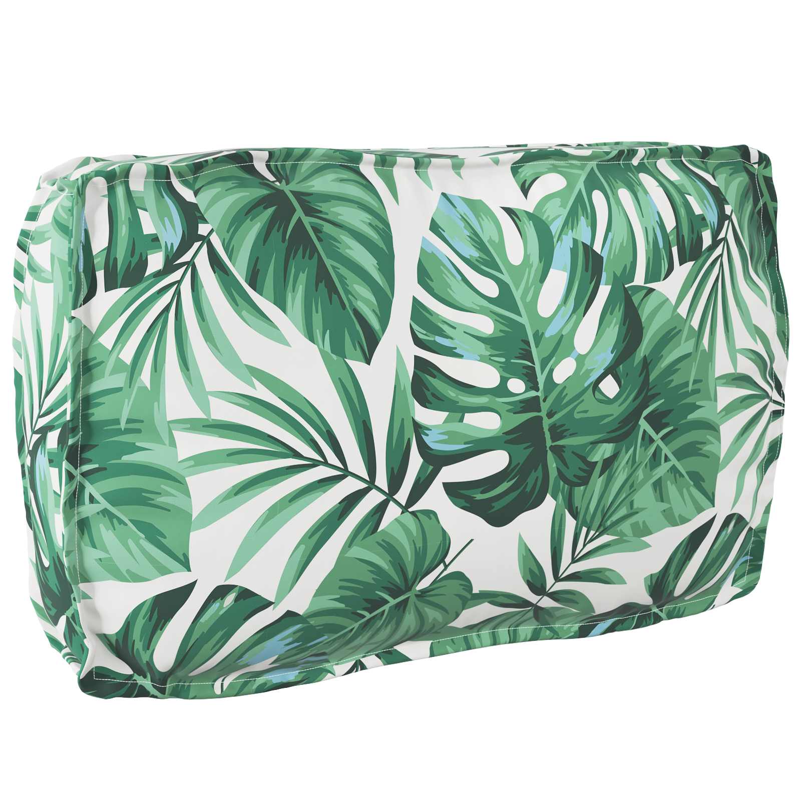 Pallkuddset Blommor 2 pcs Grön Blad Mönster Oxford Tyg