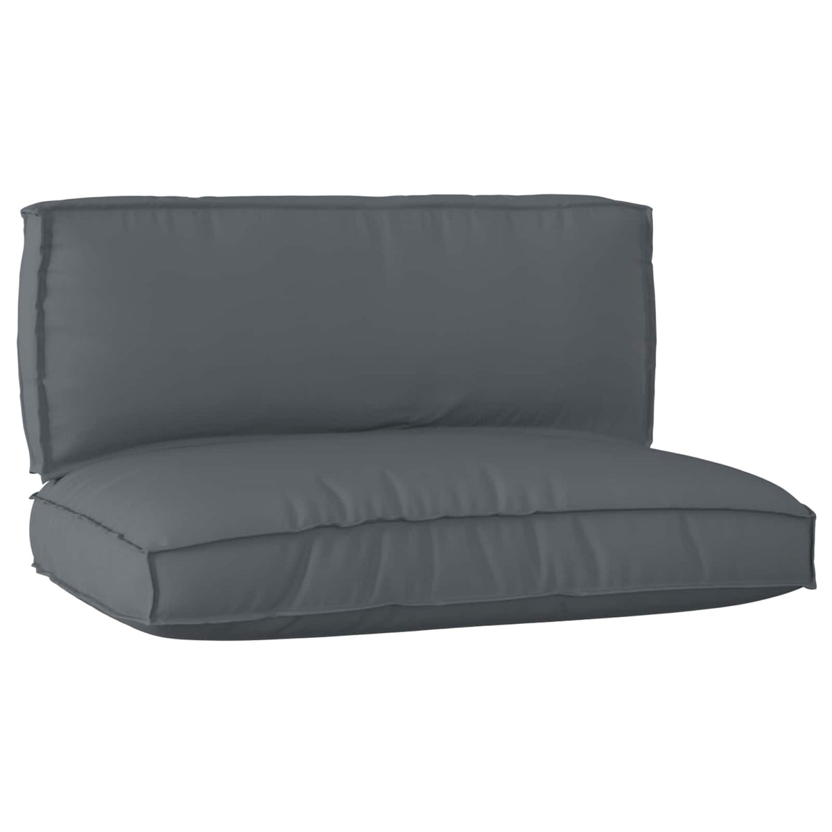 Pallkuddset Oxford Tyg Antracit 120 x 80 x 52 cm
