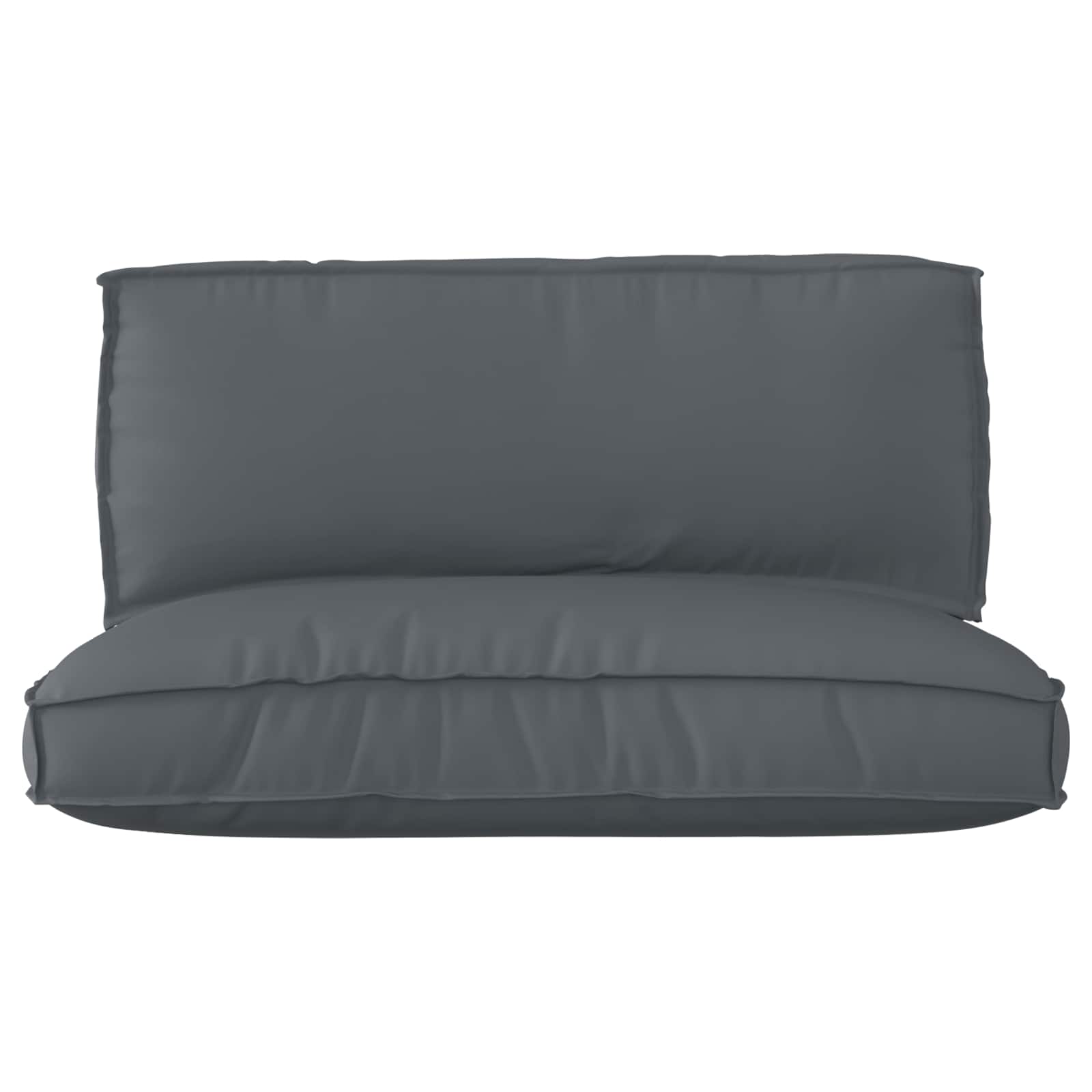 Pallkuddset Oxford Tyg Antracit 120 x 80 x 52 cm