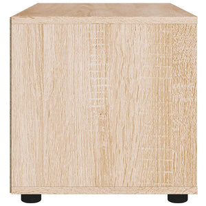 TV-bänk VISNES Sonoma ek 100x40x38 cm konstruerat trä