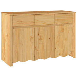 Sideboard Drammen Ek 114 x 43 x 75,5 cm Massivt tallträ