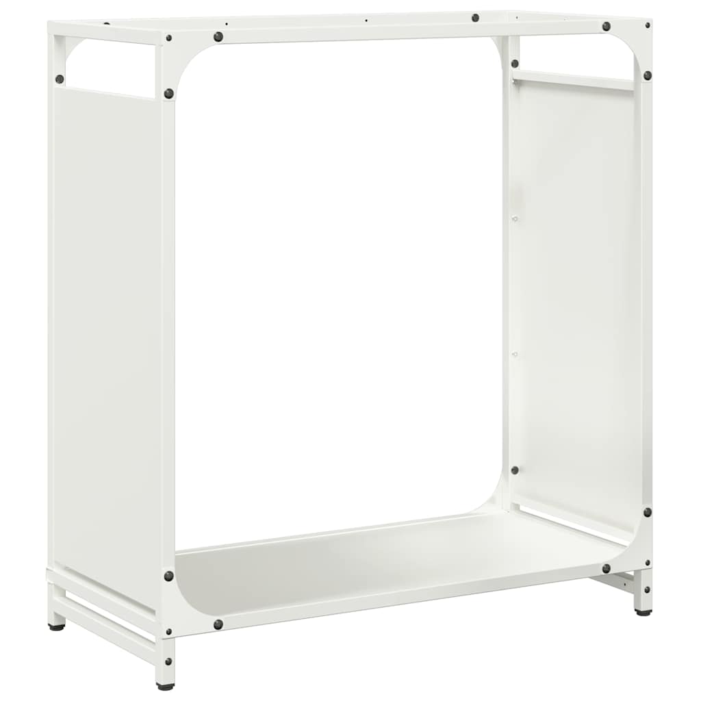 Vedställ vit 60x28x65 cm kallvalsat stål