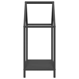 Vedställ svart 40x25x60 cm kallvalsat stål