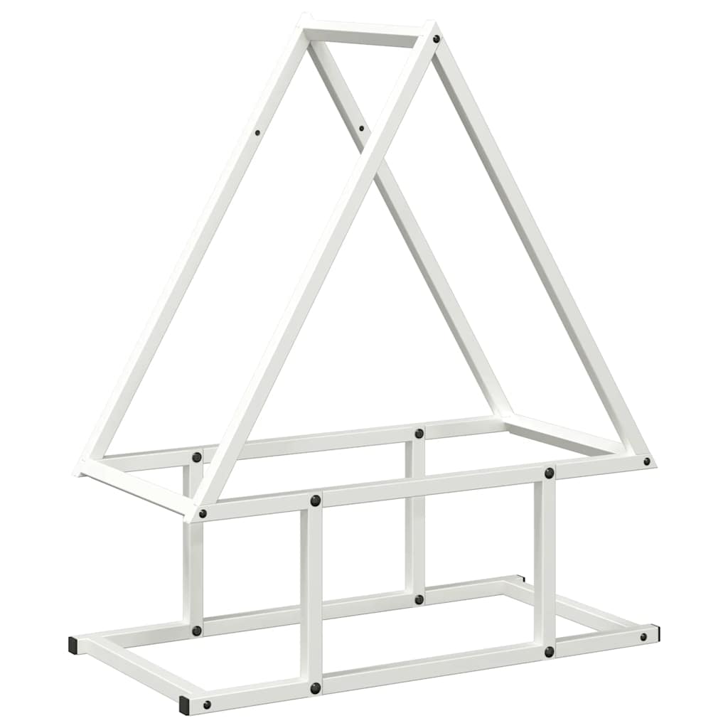 Vedställ vit 50x25x60 cm kallvalsat stål