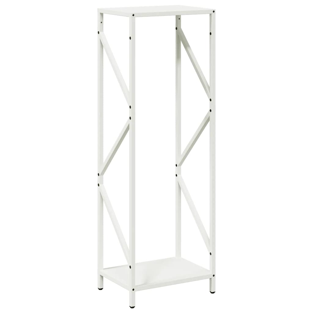 Vedställ vit 34x25x100 cm kallvalsat stål