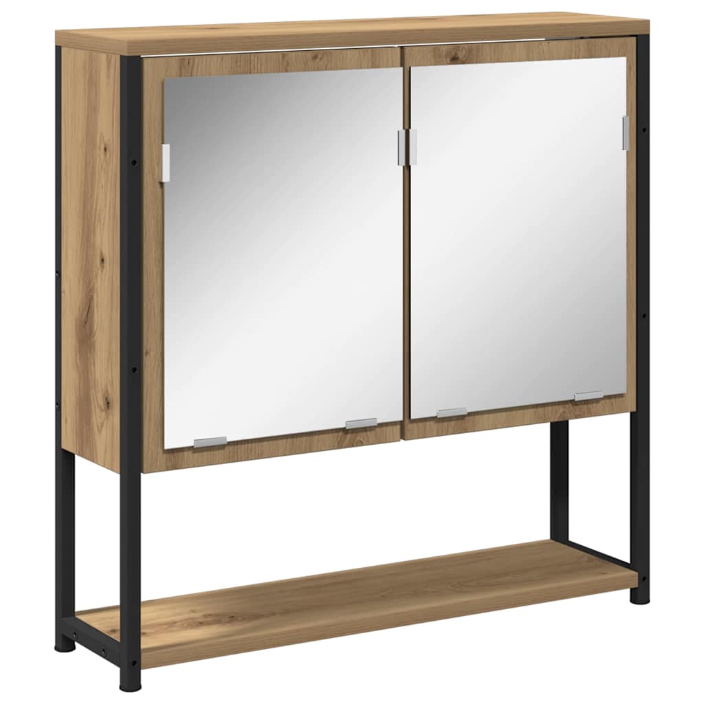 Spegelskåp Artisan Ek 60 x 16 x 60 cm Konstruerat trä