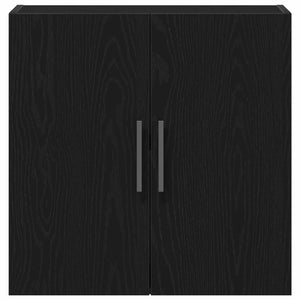 Väggskåp Svart Ek 60 x 31,5 x 60 cm Konstruerat trä
