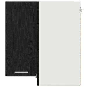 Hängande skåp Lyon Svart Ek 57 x 57 x 60 cm Konstruerat trä