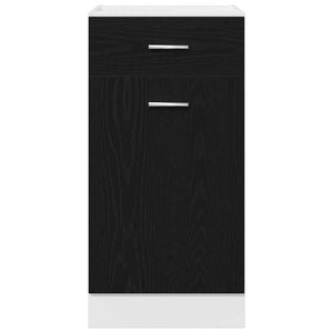 Lådskåp Riga Svart ek 40 x 46 x 81,5 cm Konstruerat trä