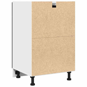 Lådans skåp Riga Svart ek 50 x 46 x 81,5 cm Konstruerat trä