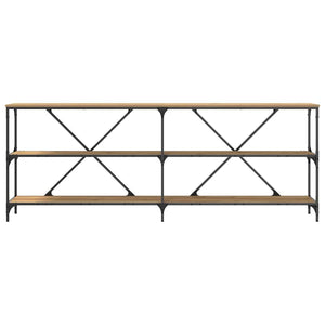 Konsolbord Artisan Ek 200 x 30 x 75 cm Konstruerat trä