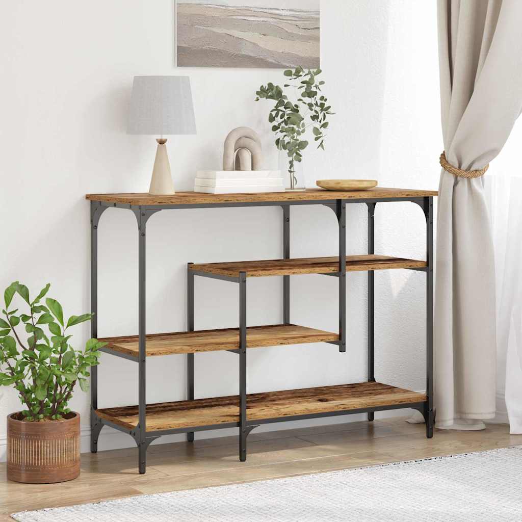 Konsolbord Gammalt trä 100 x 35 x 75 cm