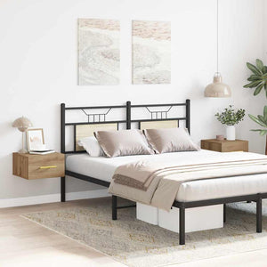 Nattduksbord 2 pcs Artisan Ek 35 x 35 x 20 cm Konstruerat trä