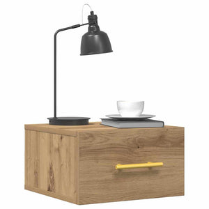 Nattduksbord 2 pcs Artisan Ek 35 x 35 x 20 cm Konstruerat trä