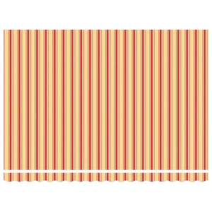 Markis Gul och Orange 450 x 350 x 165 cm Polyester