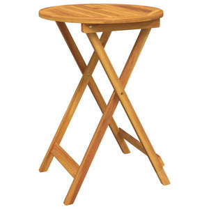 Trädgårds Bistro Set 3 pcs Brun Massivt Akaciaträ