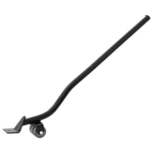 Möbelhjul 4 st med lyftare svarta 13,5x13,5x4,2 cm 300 kg