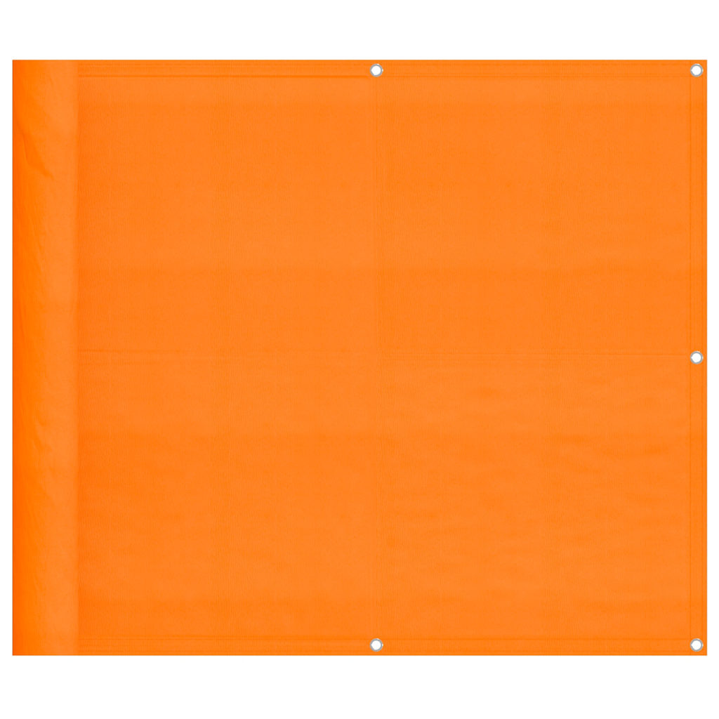 Balkongskärm orange 90x1000 cm 100% polyester oxford
