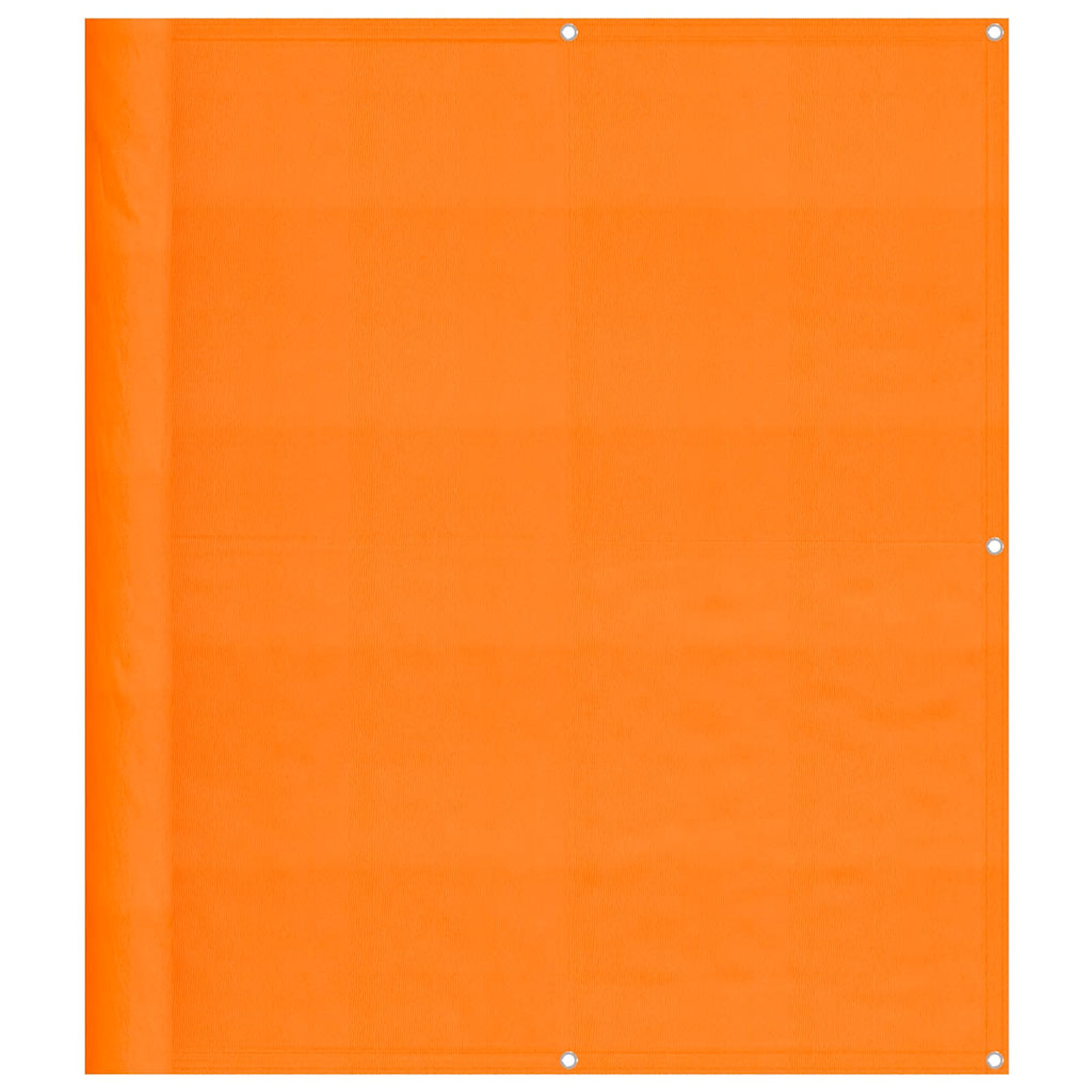 Balkongskärm orange 120x1000 cm 100% polyester oxford