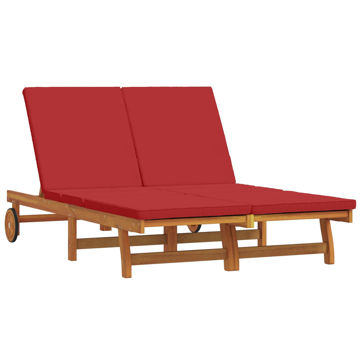 Solstol Brun 125 x 200 x 84 cm Massivt Akaciaträ