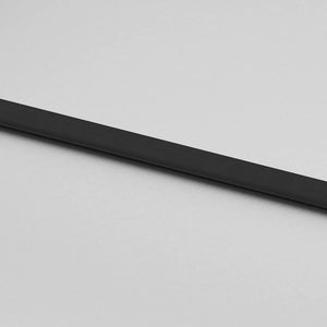 Skjutdörr med hårdvara 102,5x205 cm härdat glas och aluminium