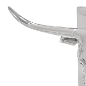 Bokstöd 2 pcs Silver 21,5 x 15,5 x 20 cm Aluminium