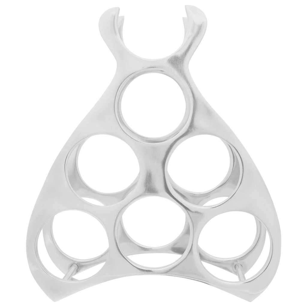 Vinställ Aluminium Silver